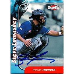 676823 Steve Lomasney Autographed Trenton Thunder 1999team Best Rookie No.30 Baseball Card -  Autograph Warehouse