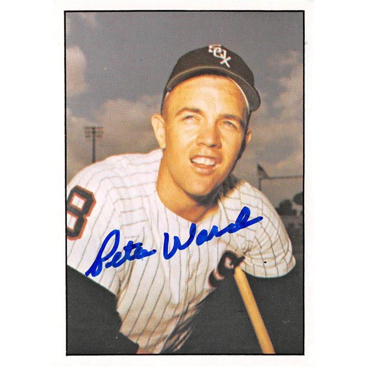 676959 Pete Ward Autographed Chicago White Sox 1978 Tcma No.120 Baseball Card