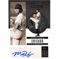 677060 Matthew Thompson Autographed Chicago White Sox 2020 Panini Contenders Rookie No.CAMT Baseball Card