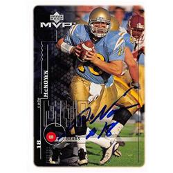677299 Cade Mcnown Autographed UCLA Bruins Drafted Chicago Bears 1999 Upper Deck MVP No.211 Football Card
