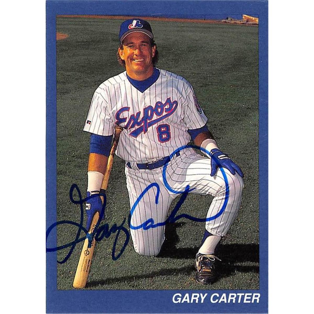 675554 Gary Carter Autographed Montreal Expos Religious No.RG2 Baseball Card