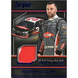 675932 Austin Dillon Race Used Memorabilia Swatch NASCAR, Auto Racing 2017 Panini Torque Relics No.RRAD LE 93-99 Trading Card