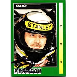 676197 Larry Pearson Autographed Auto Racing, NASCAR & SC 1993 Maxx No.93 Trading Card