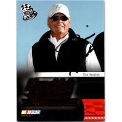 676254 Rick Hendrick Autographed Auto Racing, NASCAR & SC 2009 Press Pass No.192 Trading Card