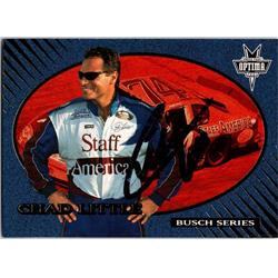 676255 Chad Little Autographed Auto Racing, NASCAR & SC 2001 Press Pass Optima No.G35 Trading Card