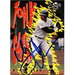 676589 Tony Clark Autographed Trenton Thunder, Tigers 1994 Fleer Excel No.2 Baseball Card -  Autograph Warehouse