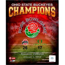 725979 8 x 10 in. Ohio State Buckeyes 2010 Rose Bowl Champions Photofile Licensed No.2 Photo