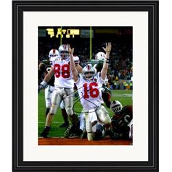 726171 8 x 10 in. Craig Krenzel Autographed Ohio State Buckeyes, Quarterback No.SC1 Matted & Framed Photo