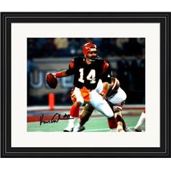 726178 8 x 10 in. Ken Anderson Autographed Cincinnati Bengals No.SC3 Matted & Framed Photo