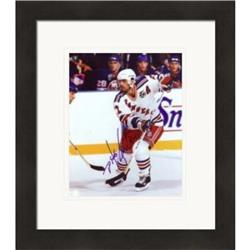 408936 8 x 10 in. Mike Gartner Autographed New York Rangers No.3 Matted & Framed Photo