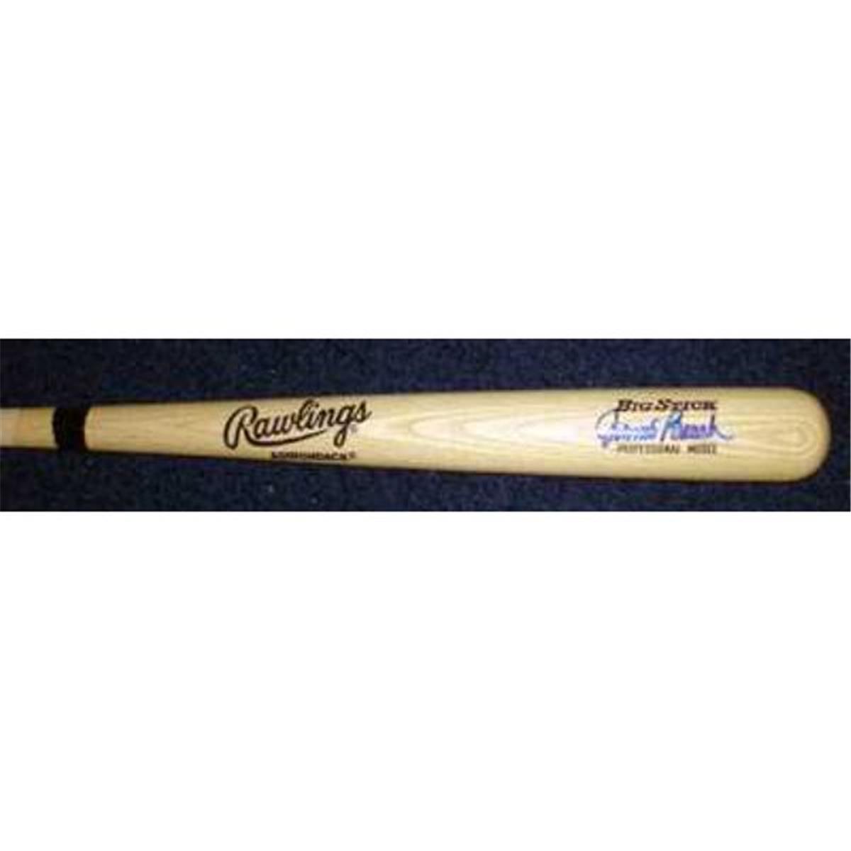Picture of Autograph Warehouse 724115 Johnny Bench Autographed Cincinnati Reds Hall of Famer 67 Baseball Bat