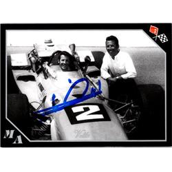 724155 Mario Andretti Autographed NASCAR Driver Auto Racing, SC 1991 Vette Set No.94 Trading Card