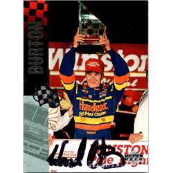 724179 Ward Burton Autographed Auto Racing, NASCAR & SC 1994 Upper Deck No.32 Trading Card