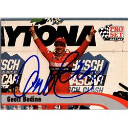 724235 Geoff Bodine Autographed Auto Racing, NASCAR & SC 1992 Pro Set No.66 Trading Card -  Autograph Warehouse