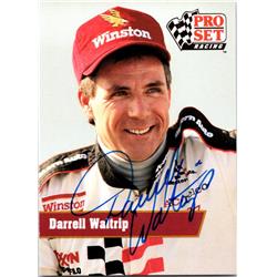 724249 Darrell Waltrip Autographed NASCAR Driver, Auto Racing & SC 1991 Pro Set No.117 Trading Card