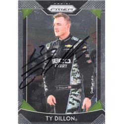 724277 TY Dillon Autographed NASCAR, Auto Racing & SC 2019 Panini Prizm No.11 Trading Card