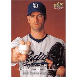 724553 Mark Prior Autographed San Diego Padres 2008 Upper Deck No.454 Baseball Card