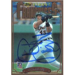 725055 Cecil Fielder Autographed Detroit Tigers 1996 Topps Finest Franchises No.344 Baseball Card -  Autograph Warehouse