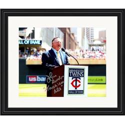 713925 8 x 10 in. John Gordon Autographed Minnesota Twins Broadcaster No.SC2 Matted & Framed Photo