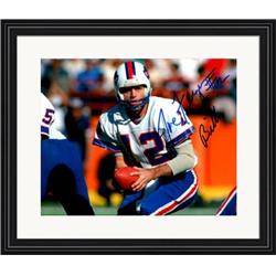 700475 8 x 10 in. Joe Ferguson Autographed Buffalo Bills No.SC3 Matted & Framed Photo