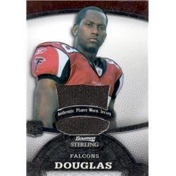 701047 Harry Douglas Player Worn Jersey Patch Atlanta Falcons 2008 Bowman Sterling Rookie No.173 LE 141-309 Football Card -  Autograph Warehouse