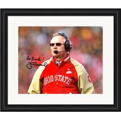 701277 8 x 10 in. Jim Tressel Autographed Ohio State Coach No.28 Matted & Framed Photo -  Autograph Warehouse