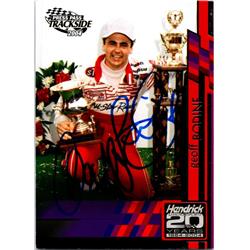 689452 Geoff Bodine Autographed Auto Racing, NASCAR & SC 2004 Press Pass Trackside No.77 Trading Card