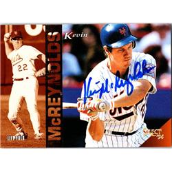 689878 Kevin Mcreynolds Autographed New York Mets 1994 Pinnacle Select No.293 Baseball Card