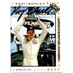 700123 Kerry Earnhardt Autographed Auto Racing NASCAR, SC 2002 Press Pass No.P73 Trading Card