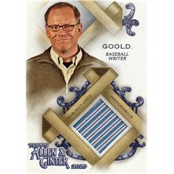 687885 Derrick Goold Used Worn Relic Patch Baseball Writer, St. Louis Post Dispatch 2020 Topps Allen & Ginter No.FSRADG Trading Card