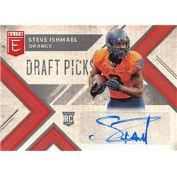688197 Steve Ishmael Autographed Syracuse Orange 2018 Panini Elite Draft Rookie No.276 Football Card