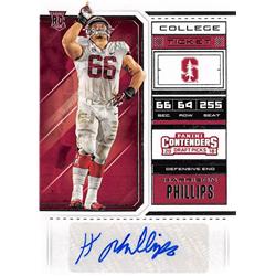 688199 Harrison Phillips Autographed Stanford Cardinal 2018 Panini Contenders Draft Rookie No.246 Football Card