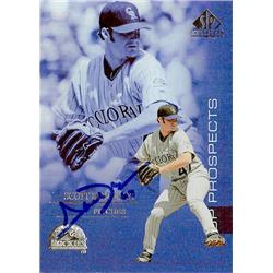 688314 Scott Dohmann Autographed Colorado Rockies 2004 Upper Deck SP Prospects No.133 Baseball Card