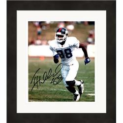 675650 8 x 10 in. Ike Hilliard Autographed New York Giants No.1 Matted & Framed Photo -  Autograph Warehouse
