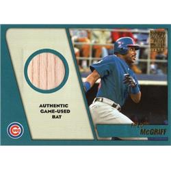 675798 Fred Mcgriff Player Used Bat Patch Chicago Cubs 2001 Topps No.TTRFM Baseball Card