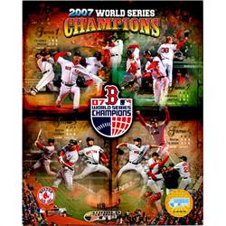 724872 8 x 10 in. Boston Red Sox 2007 World Series Champions Collage Photofile Licensed Photo