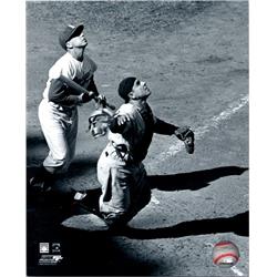 724924 8 x 10 in. Yogie Berra & Pee Wee Reese Yankees Dodgers Photofile Licensed Photo