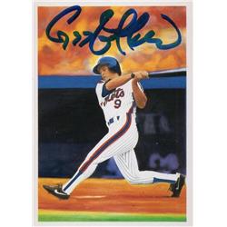 725007 Gregg Jefferies Autographed New York Mets 1990 Score Masters No.39 Baseball Card