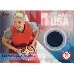 725678 Elena Delle Donne Player Worn Jersey Patch Washington Mystics, Wnba & Team USA 2016 Topps No.USOTR-ED Basketball Card -  Autograph Warehouse