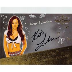 725745 Katie Lohmann Autographed Swimsuit Playboy Model 2017 Benchwarmers No.48 Trading Card