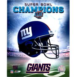 725942 8 x 10 in. New York Giants Super Bowl XLII Champions Helmet Photofile Licensed Photo -  Autograph Warehouse