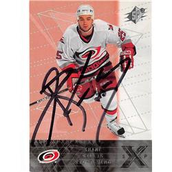 726015 Shane Willis Autographed Carolina Hurricanes 2001 Upper Deck SP No.134 Hockey Card