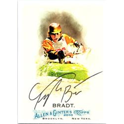 726078 Tyler Bradt Autographed Waterfall Kayaking Record Holder, SC 2010 Topps Allen & Ginter No.112 Trading Card