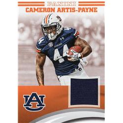 Picture of Autograph Warehouse 654489 Cameron Artis-payne Player Worn Jersey Patch Auburn Tigers 2016 Panini Team Collection No.CAPAU Football Card