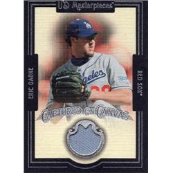 Picture of Autograph Warehouse 654516 Eric Gagne Player Worn Jersey Patch Los Angeles Dodgers 2007 Upper Deck Masterpieces Canvas No.CCEG Baseball Card
