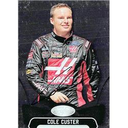 703563 Cole Custer Autographed Auto Racing, NASCAR & SC 2018 Panini Certified No.76 Trading Card