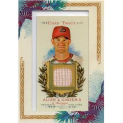 703583 Chad Tracy Player Used Bat Patch Arizona Diamondbacks 2007 Topps Allen & Ginter No.AGRCT Baseball Card