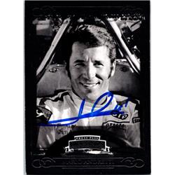 724154 Mario Andretti Autographed NASCAR Driver Auto Racing, SC 2008 Press Pass Legends No.4 Trading Card