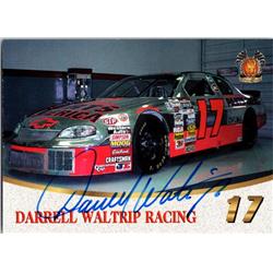 724260 Darrell Waltrip Autographed NASCAR Driver, Auto Racing & SC 1996 Score Board No.54 Trading Card