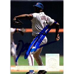701946 Dwight Gooden Autographed New York Mets, Doc 1994 Donruss Gold No.17 Baseball Card
